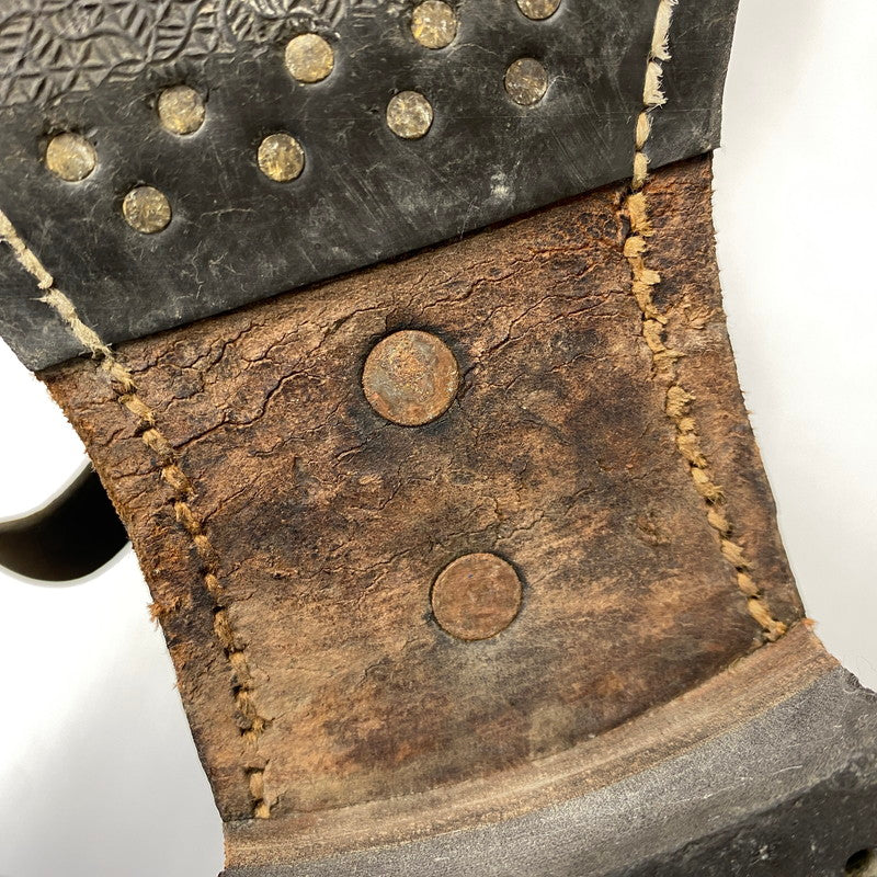 【現状渡し品】【メンズ/レディース】 BUCO ブコ REAL MCCOY'S リアルマッコイズ D131-4061#9900 HORSE HIDE ENGINEER BOOTS ホース ハイド エンジニア ブーツ 靴 164-260813-kh-04-izu サイズ:7 1/2 カラー:ブラック 万代Net店