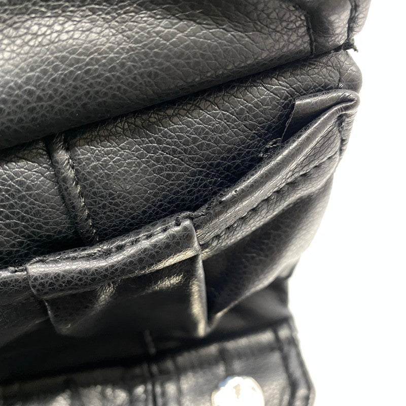【中古品】【メンズ】 GUAPI グアピ FAKE LEATHER CARGO GIMMICK FLARE PANTS フェイク レザー カーゴ ギミック フレアパンツ ズボン ボトムス 153-260218-ya-04-izu サイズ:34 カラー:BLACK 万代Net店