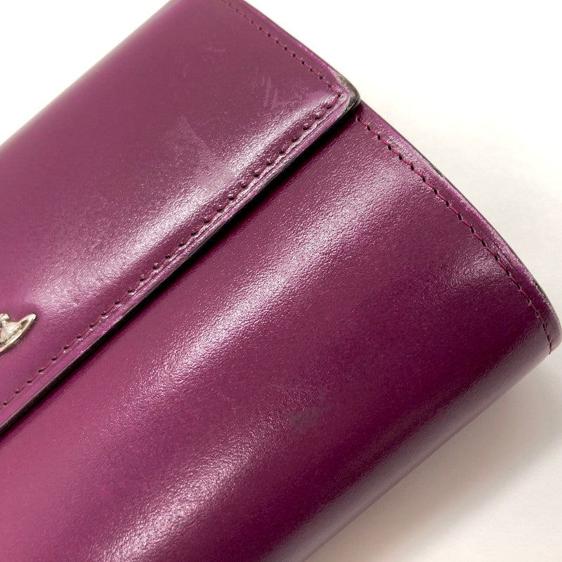 【現状渡し品】【レディース】 Vivienne Westwood ヴィヴィアンウエストウッド がま口 ウォレット オーブ 財布 201-251218-rs-05-fur カラー:ボルドー・ワイン系 万代Net店