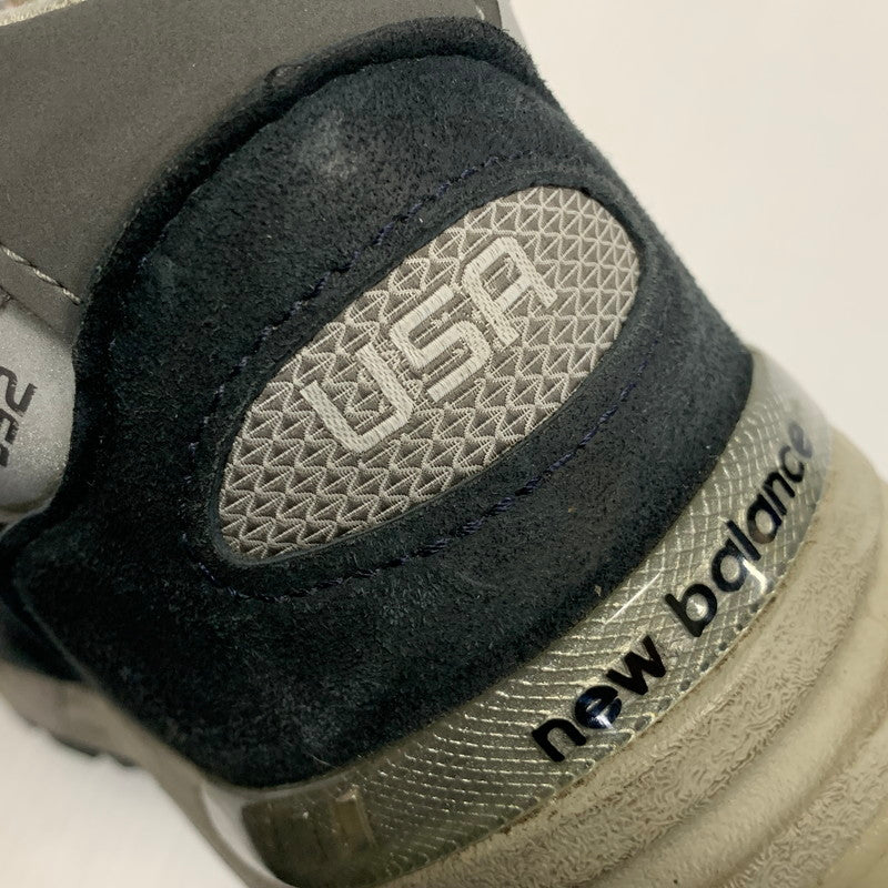 【中古品】【メンズ】 NEW BALANCE ニューバランス U992NY 992 スニーカー 靴 162-260628-kh-03-izu サイズ:27 カラー:ネイビー 万代Net店