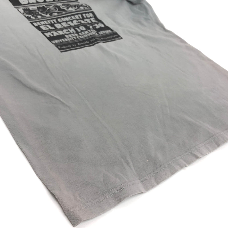 【現状渡し品】【メンズ】 anvil アンヴィル "JACKSON BROWNE" PRINT S/S TEE 半袖 プリント Tシャツ トップス 古着 ヴィンテージ 146-260630-rs-05-fur サイズ:M カラー:グレー 万代Net店
