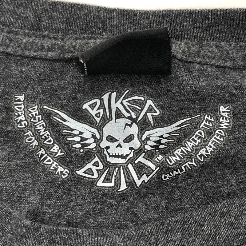 【中古品】【メンズ】 HARLEY DAVIDSON ハーレーダビッドソン S/S TEE 半袖 Tシャツ オーバーサイズ トップス アメカジ系 145-250728-rs-01-fur サイズ:不明 カラー:ダークグレー系 万代Net店