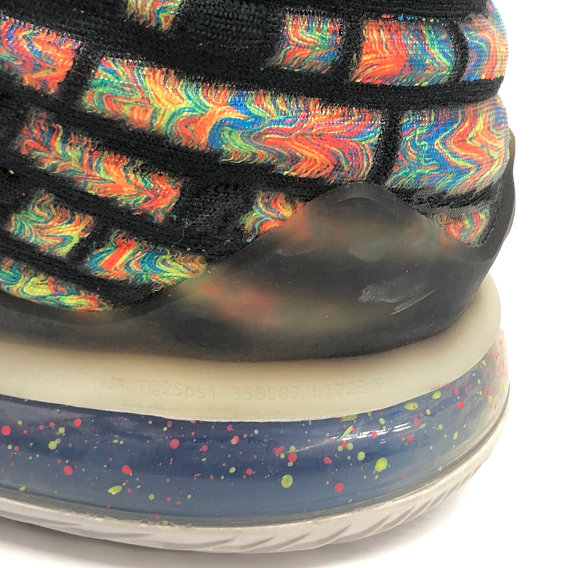 【中古品】【メンズ】 NIKE ナイキ LEBRON 17 JAMES GANG BQ3177-005 レブロン ジェームス ギャング スニーカー シューズ 靴 160-260701-rs-06-fur サイズ:28.0cm US10 カラー:ブラック/マルチカラー 万代Net店