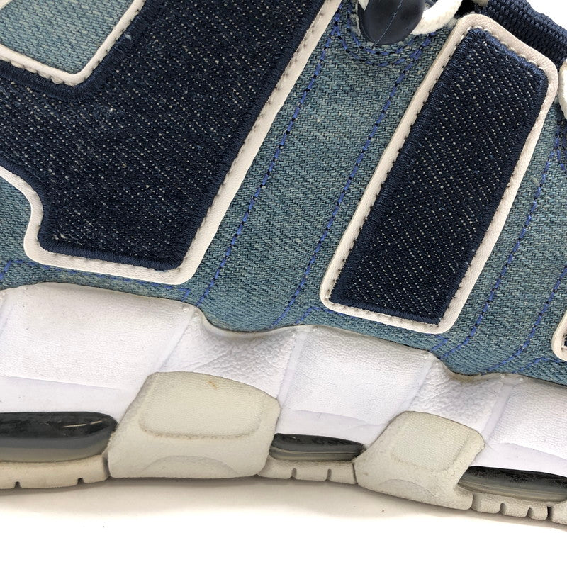 【中古品】【メンズ】 NIKE ナイキ Air More Uptempo "Denim" CJ6125-100 エアモアアップテンポ デニム スニーカー シューズ 靴 160-260417-rs-01-fur サイズ:28.5cm US10.5 カラー:インディゴ系 万代Net店