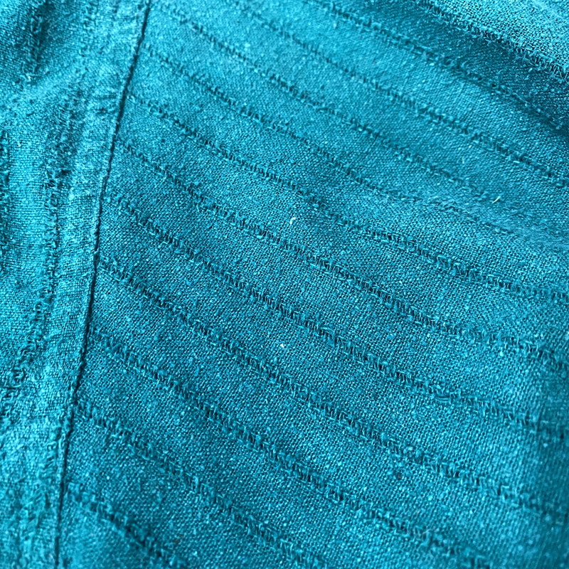 【中古品】【メンズ】 GOOUCH グーチ SILK STRIPE SHIRT シルク ストライプ シャツ トップス 長袖 146-260311-kh-10-izu サイズ:M カラー:グリーン 万代Net店