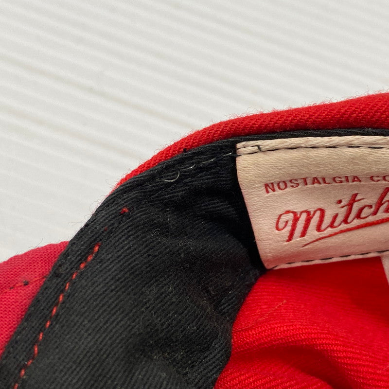 【中古品】【メンズ/レディース】 MITCHELL&NESS ミッチェルアンドネス 76ERS BB CAP ベースボール キャップ 帽子 185-260122-kh-15-izu サイズ:F カラー:レッド 万代Net店