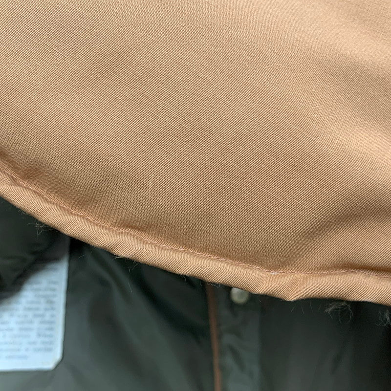 【中古品】【メンズ】 BRANDON COLORADO USA製 DOWN VEST ダウン ベスト アウター 146-260816-kh-04-izu サイズ:S カラー:ブラウン×ベージュ 万代Net店