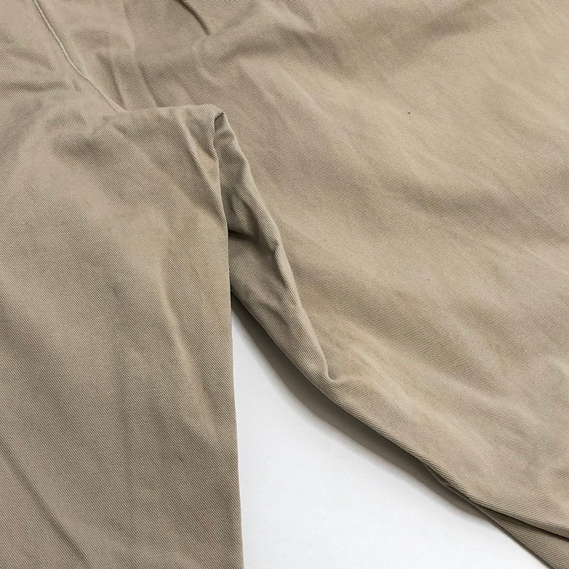 【現状渡し品】【メンズ】 POLO RALPH LAUREN ポロ・ラルフローレン 90S TWO-TUCK POLO CHINO PANTS チノパンツ ボトムス 古着 ヴィンテージ系 157-260424-rs-06-fur サイズ:34/34 カラー:ベージュ 万代Net店