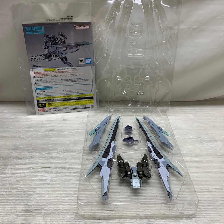 【現状渡し品】 METAL BUILD ガンダムアストレア2&プロトザンユニット セット 056-261014-MS-04-min 万代Net店