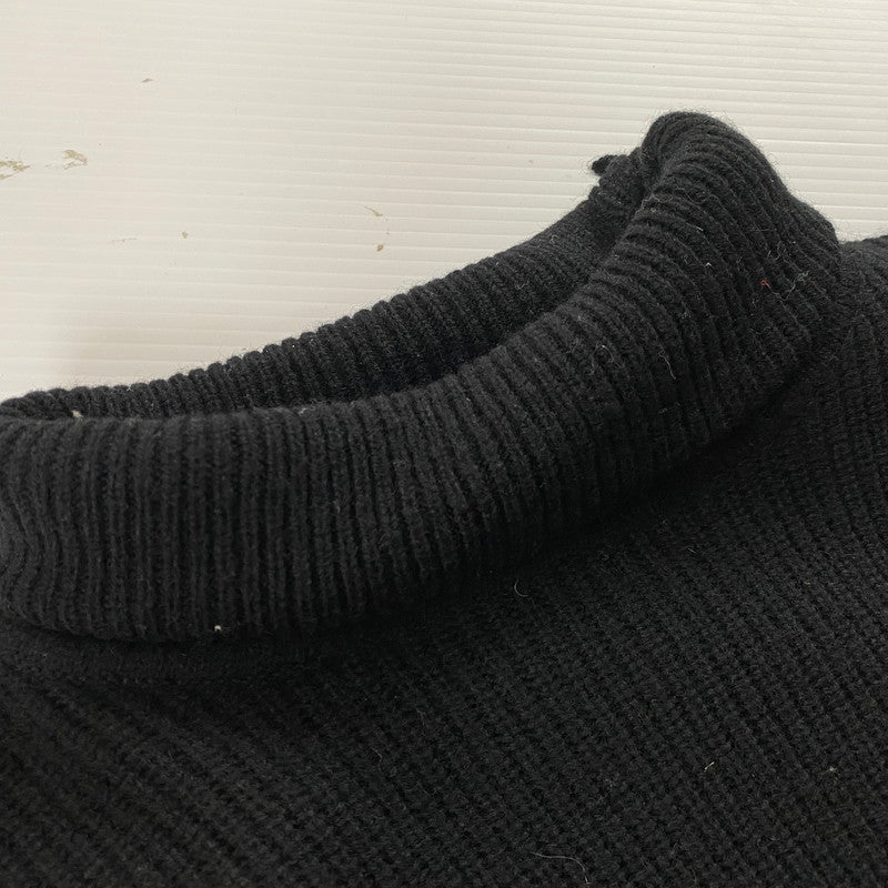【中古品】【メンズ】 SHIPS シップス SCOTTISH LAMBS WOOL TURTLENECK KNIT D-TK9044 スコティッシュラム ウール タートルネック ニット 長袖 トップス セーター 147-251125-yo-16-tei サイズ:42 カラー:ブラック 万代Net店