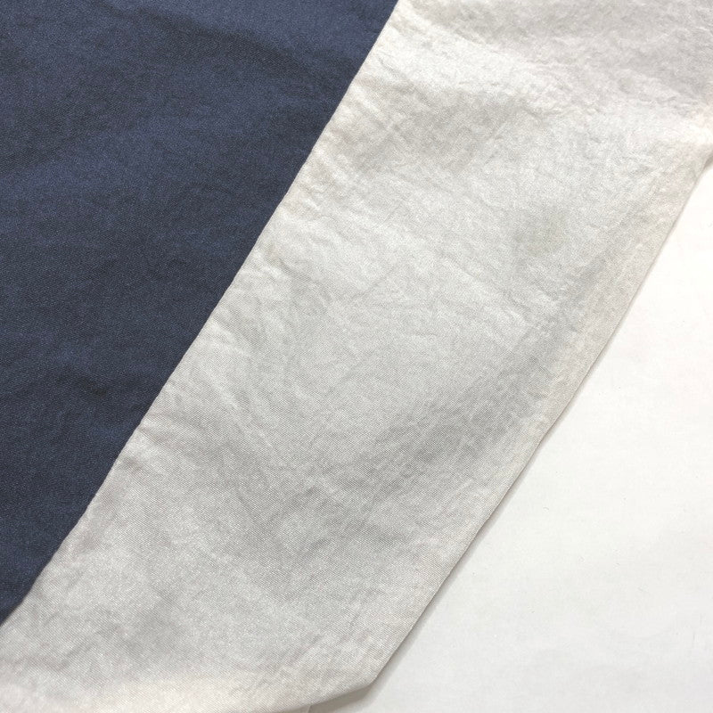 【現状渡し品】【メンズ】 NIKE ナイキ Swoosh Contrastings Large Logo Hooded Woven Jacket DD5968-437 スウッシュ ウーブン ラインド ジャケット 148-260203-rs-10-fur サイズ:XXL カラー:ネイビー/グレー系 万代Net店