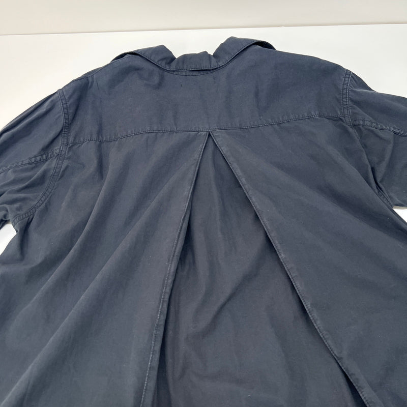 【中古品】【メンズ】 NOMAD BY UNION ノマド バイ ユニオン SOUTIEN COLLAR LONG COAT ステンカラー ロングコート アウター 147-260816-kk-14-hon サイズ:S カラー:ネイビー 万代Net店