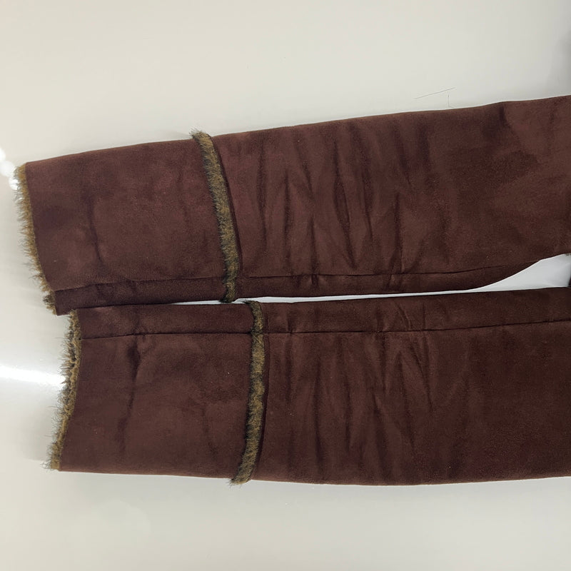 【中古品】【メンズ】 TORNADO MART トルネードマート FAKE LEATHER MOUTON COAT TBL-1529-2 フェイク レザー ムートン コート アウター 147-260816-kk-17-hon サイズ:L カラー:ブラウン 万代Net店