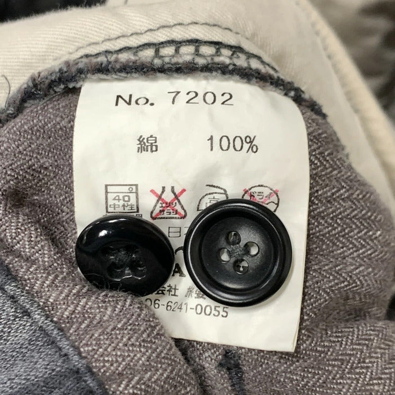 【中古品】 BRU NA BOINNE ブルーナボイン 7202 ストライプパンツ 151-230423-gm-10-fuz サイズ:0 カラー:グレー 万代Net店