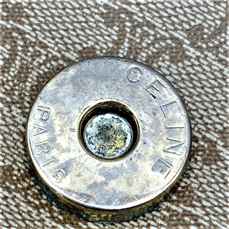 【中古品】【レディース】 CELINE セリーヌ DM93 マカダム柄 VINTAGE ショルダーバッグ カバン 180-230402-mk-52-izu カラー:茶系 万代Net店