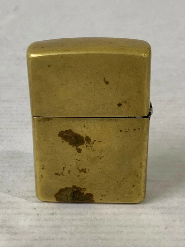 【LIFTる。景品】【中古品】【メンズ/レディース】 ZIPPO ジッポー 1998年製 MARLBORO ロデオカウボーイ ソリッドブラス オイルライター 206-240205-ab-21-min カラー：ゴールド 万代Net店