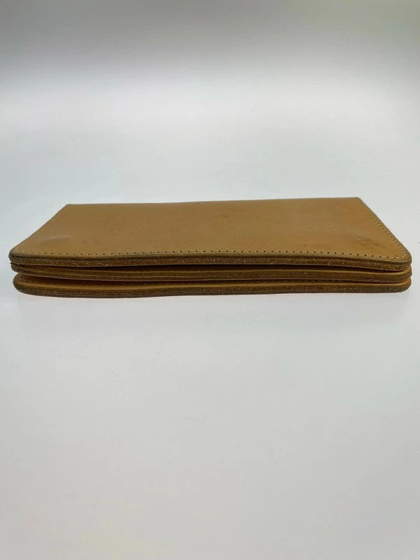 【中古品】【メンズ】 革蛸 KAWATAKO HOH-007-NATL カワタコ ハーマンオークレザー 二つ折り長財布 200-240213-yn-10-min カラー：NATURAL 万代Net店