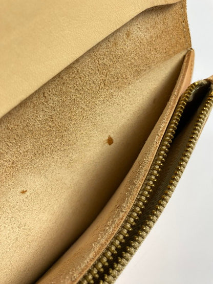 【中古品】【メンズ】 革蛸 KAWATAKO HOH-007-NATL カワタコ ハーマンオークレザー 二つ折り長財布 200-240213-yn-10-min カラー：NATURAL 万代Net店