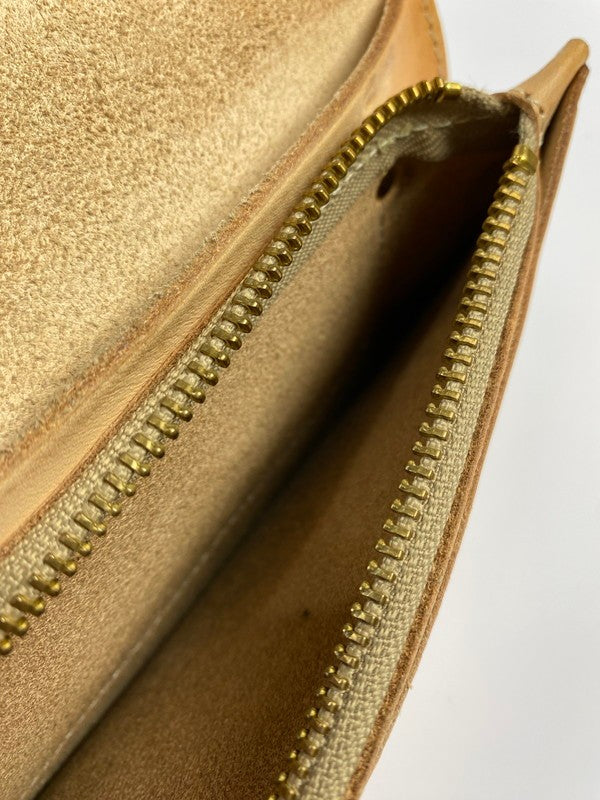 【中古品】【メンズ】 革蛸 KAWATAKO HOH-007-NATL カワタコ ハーマンオークレザー 二つ折り長財布 200-240213-yn-10-min カラー：NATURAL 万代Net店