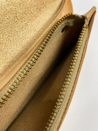 【中古品】【メンズ】 革蛸 KAWATAKO HOH-007-NATL カワタコ ハーマンオークレザー 二つ折り長財布 200-240213-yn-10-min カラー：NATURAL 万代Net店