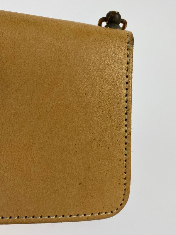 【中古品】【メンズ】 革蛸 KAWATAKO HOH-007-NATL カワタコ ハーマンオークレザー 二つ折り長財布 200-240213-yn-10-min カラー：NATURAL 万代Net店