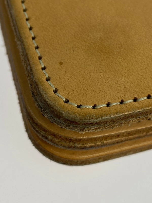 【中古品】【メンズ】 革蛸 KAWATAKO HOH-007-NATL カワタコ ハーマンオークレザー 二つ折り長財布 200-240213-yn-10-min カラー：NATURAL 万代Net店