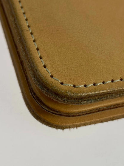 【中古品】【メンズ】 革蛸 KAWATAKO HOH-007-NATL カワタコ ハーマンオークレザー 二つ折り長財布 200-240213-yn-10-min カラー：NATURAL 万代Net店