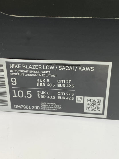 【中古品】【メンズ】 NIKE ナイキ BLAZER LOW / SAKAI /KAWS DM7901-200 ブレーザー ロー サカイ カウズ スニーカー 靴 160-260709-yn-29-min サイズ：27.0cm US9 カラー：REED/BRIGHT SPRUCE-WHITE 万代Net店