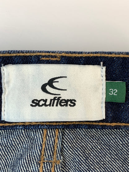 【中古品】【メンズ】 SCUFFERS スカッファー HABI DARK BLUE PANTS ダークブルーパンツ ボトムス 153-260831-yn-02-min サイズ：32 カラー：インディゴ 万代Net店