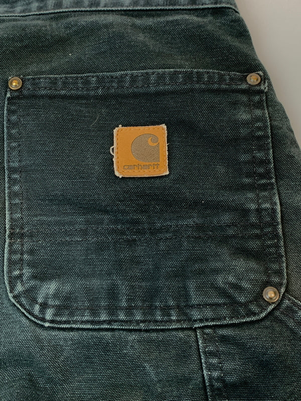 【現状渡し品】【メンズ】 CARHARTT カーハート DOUBLE KNEE PAINTER PANTS ダブルニーペインターパンツ USA製 ボトムス 157-260831-yn-03-min サイズ：30×30 カラー：ブラック 万代Net店