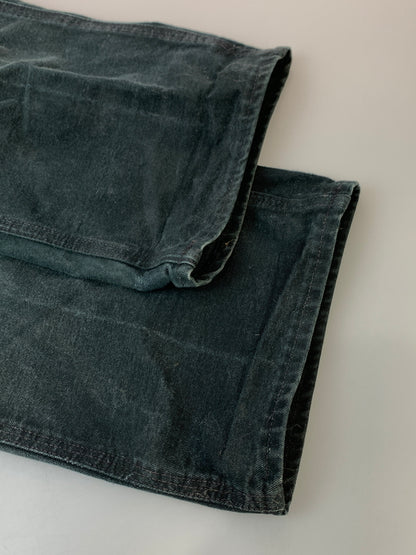 【現状渡し品】【メンズ】 CARHARTT カーハート DOUBLE KNEE PAINTER PANTS ダブルニーペインターパンツ USA製 ボトムス 157-260831-yn-03-min サイズ：30×30 カラー：ブラック 万代Net店