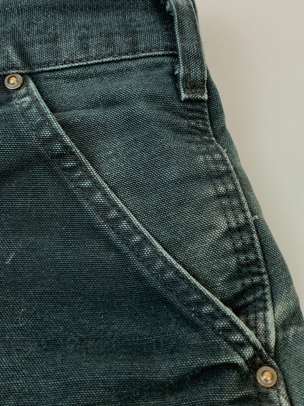 【現状渡し品】【メンズ】 CARHARTT カーハート DOUBLE KNEE PAINTER PANTS ダブルニーペインターパンツ USA製 ボトムス 157-260831-yn-03-min サイズ：30×30 カラー：ブラック 万代Net店