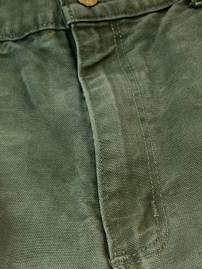 【現状渡し品】【メンズ】 CARHARTT カーハート DOUBLE KNEE PAINTER PANTS ダブルニーペインターパンツ USA製 ボトムス 157-260831-yn-04-min サイズ：32×30 カラー：オリーブグリーン 万代Net店
