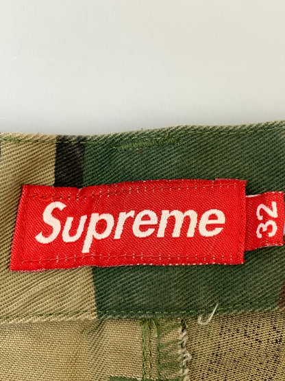 【現状渡し品】【メンズ】 SUPREME シュプリーム 13SS WORK SHORTS ワークショーツ パンツ ボトムス 149-260831-yn-06-min サイズ：32 カラー：カモフラージュ 万代Net店