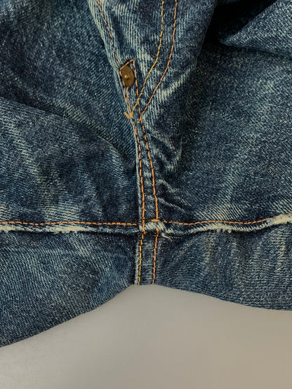 【中古品】【メンズ】 EVISU エヴィス 2001 DENIM PANTS カモメペイントデニムパンツ ボトムス 156-260831-yn-07-min サイズ：31×35 カラー：インディゴ 万代Net店