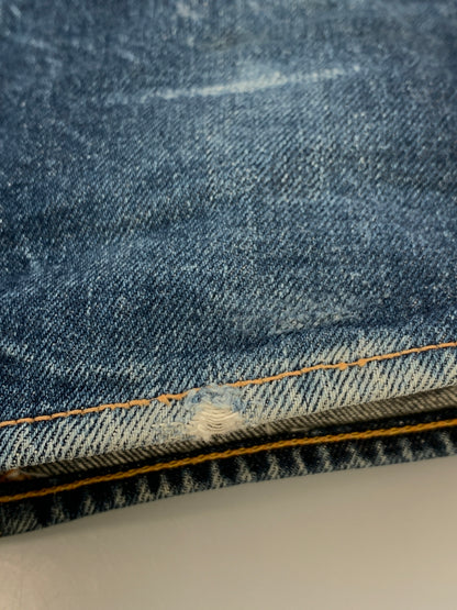 【中古品】【メンズ】 EVISU エヴィス 2001 DENIM PANTS カモメペイントデニムパンツ ボトムス 156-260831-yn-07-min サイズ：31×35 カラー：インディゴ 万代Net店