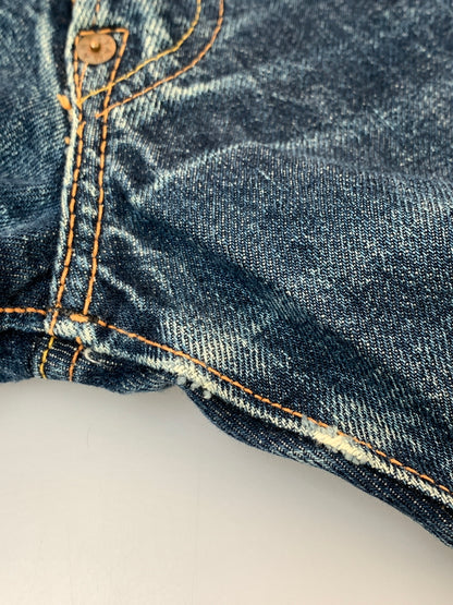 【中古品】【メンズ】 EVISU エヴィス 2001 DENIM PANTS カモメペイントデニムパンツ ボトムス 156-260831-yn-07-min サイズ：31×35 カラー：インディゴ 万代Net店