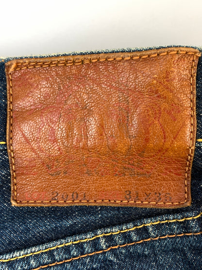 【中古品】【メンズ】 EVISU エヴィス 2001 DENIM PANTS カモメペイントデニムパンツ ボトムス 156-260831-yn-07-min サイズ：31×35 カラー：インディゴ 万代Net店