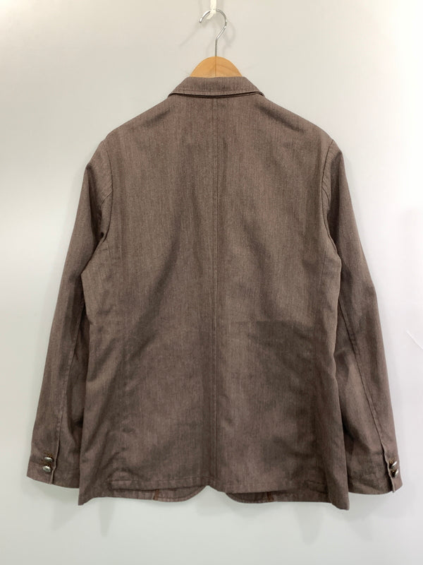 【中古品】【メンズ】 THE STYLIST JAPAN ザ スタイリストジャパン × DICKIES 2B JACKET ディッキーズ 2ボタン ジャケット ライトアウター 140-260831-yn-09-min サイズ：L カラー：ライトブラウン 万代Net店