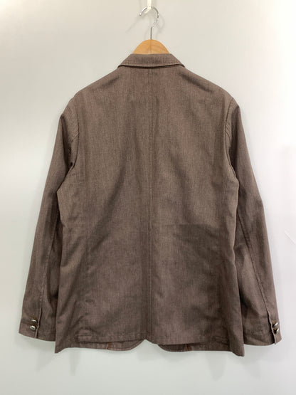 【中古品】【メンズ】 THE STYLIST JAPAN ザ スタイリストジャパン × DICKIES 2B JACKET ディッキーズ 2ボタン ジャケット ライトアウター 140-260831-yn-09-min サイズ：L カラー：ライトブラウン 万代Net店