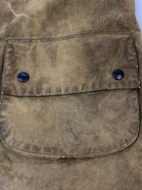 【現状渡し品】【メンズ】 BARBOUR バブアー SOLWAY ZIPPER ソルウェイジッパー オイルドジャケット アウター 144-260831-yn-14-min サイズ：102cm/40in カラー：ブラウン系 万代Net店