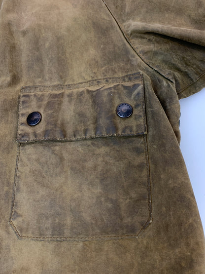 【現状渡し品】【メンズ】 BARBOUR バブアー SOLWAY ZIPPER ソルウェイジッパー オイルドジャケット アウター 144-260831-yn-14-min サイズ：102cm/40in カラー：ブラウン系 万代Net店