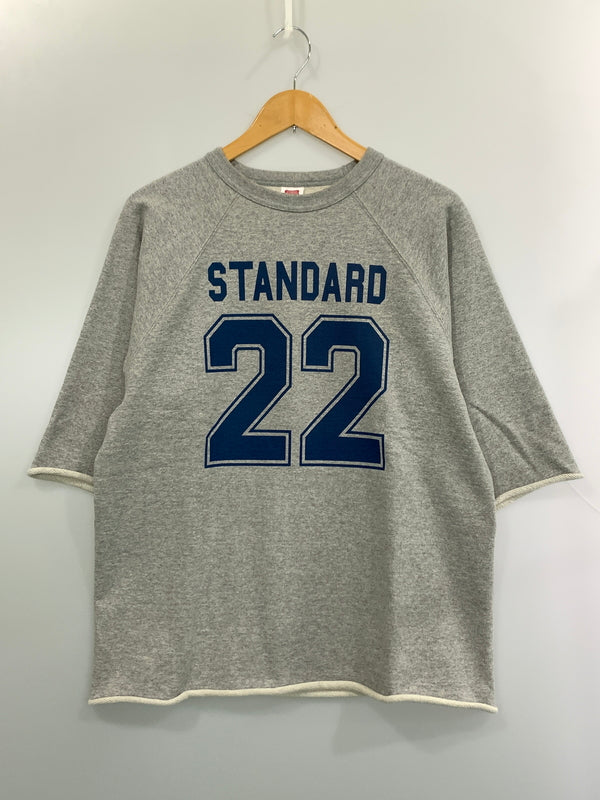 【中古品】【メンズ】 STANDARD CALIFORNIA スタンダードカリフォルニア SD 22ND ANNIVERSARY US COTTON BASEBALL LOGO SWEAT コットン ロゴ スウェット トップス 140-260831-yn-15-min サイズ：M 38/40 カラー：グレー 万代Net店