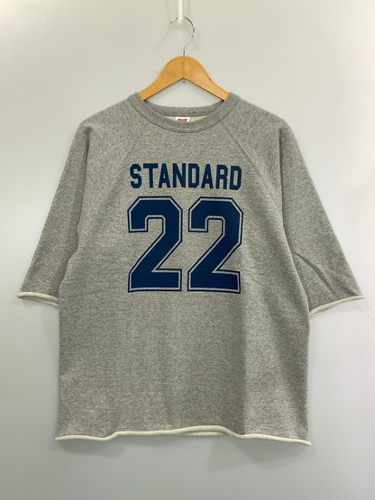 【中古品】【メンズ】 STANDARD CALIFORNIA スタンダードカリフォルニア SD 22ND ANNIVERSARY US COTTON BASEBALL LOGO SWEAT コットン ロゴ スウェット トップス 140-260831-yn-15-min サイズ：M 38/40 カラー：グレー 万代Net店