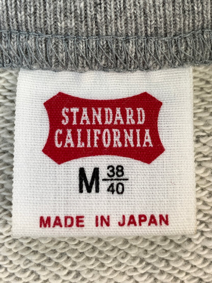 【中古品】【メンズ】 STANDARD CALIFORNIA スタンダードカリフォルニア SD 22ND ANNIVERSARY US COTTON BASEBALL LOGO SWEAT コットン ロゴ スウェット トップス 140-260831-yn-15-min サイズ：M 38/40 カラー：グレー 万代Net店