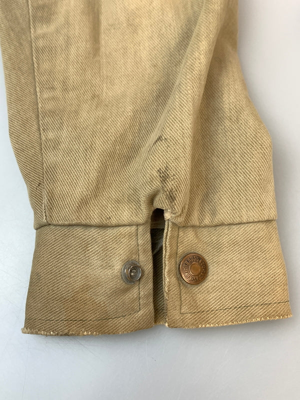 【現状渡し品】【メンズ】 LEVIS リーバイス 60's BIG E BOA JACKET 60年代 ビッグE ボアジャケット アウター 146-260831-yn-17-min サイズ：表記なし 下記参照 カラー：ベージュ系 万代Net店