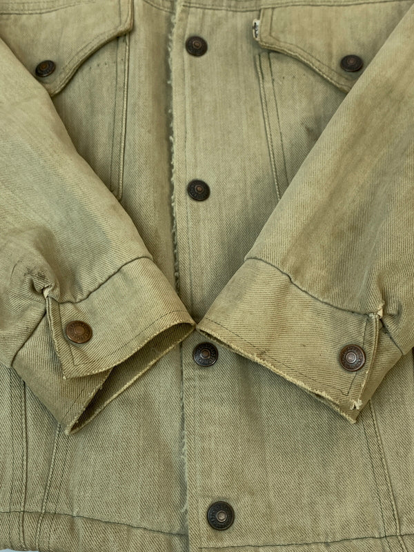 【現状渡し品】【メンズ】 LEVIS リーバイス 60's BIG E BOA JACKET 60年代 ビッグE ボアジャケット アウター 146-260831-yn-17-min サイズ：表記なし 下記参照 カラー：ベージュ系 万代Net店