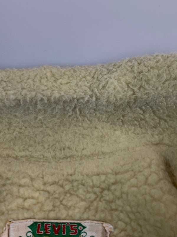 【現状渡し品】【メンズ】 LEVIS リーバイス 60's BIG E BOA JACKET 60年代 ビッグE ボアジャケット アウター 146-260831-yn-17-min サイズ：表記なし 下記参照 カラー：ベージュ系 万代Net店