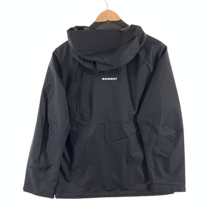 【中古品】【メンズ】 Mammut マムート 1010-28652 MICROLAYER 3.0 HS HOODED JACKET AF ナイロンジャケット アウター ブランド 古着 144-260412-gm-13-fuz サイズ：M カラー：ブラック 万代Net店