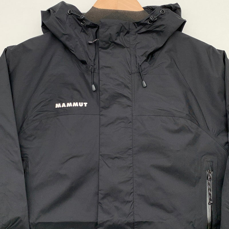 【中古品】【メンズ】 Mammut マムート 1010-28652 MICROLAYER 3.0 HS HOODED JACKET AF ナイロンジャケット アウター ブランド 古着 144-260412-gm-13-fuz サイズ：M カラー：ブラック 万代Net店